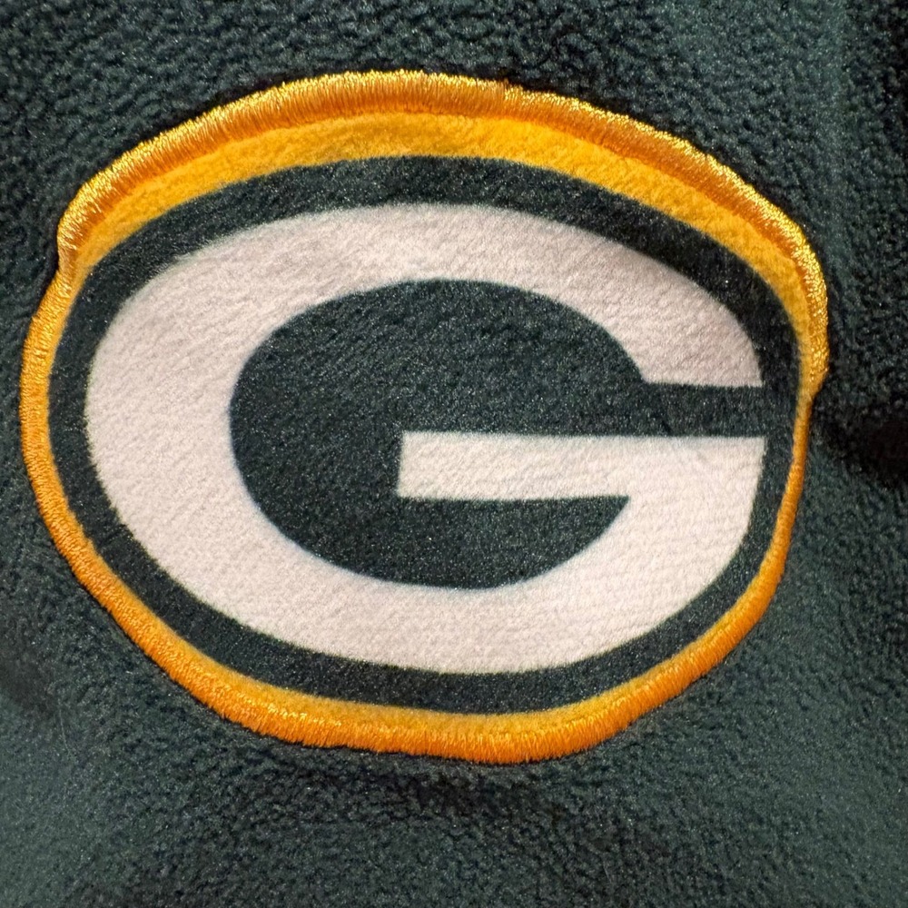 Green Bay Packers Dreadlock Hat FOCO Fleece Tassel Fan Cheesehead NFL Green Gold - Picture 3 of 7